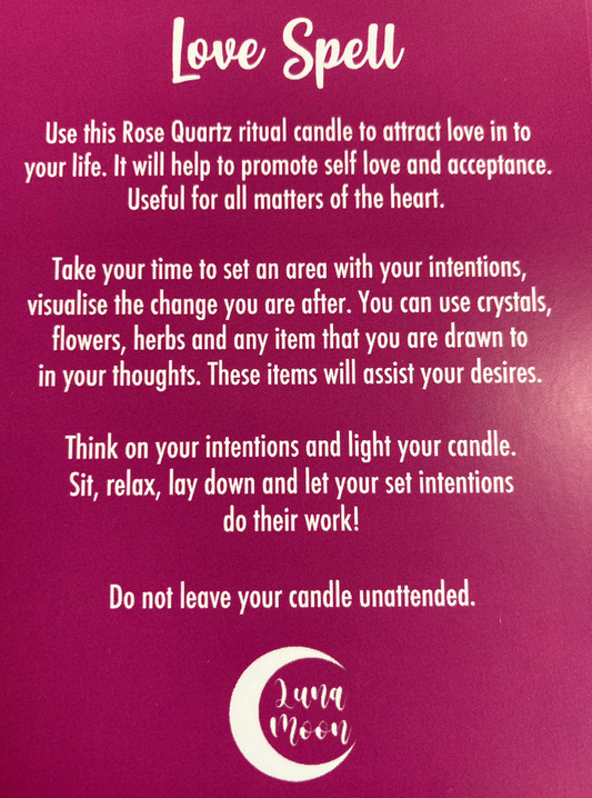 Spell Candle - Love